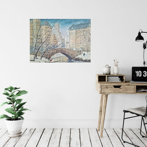 Winter Wonderland (New York)  canvas print