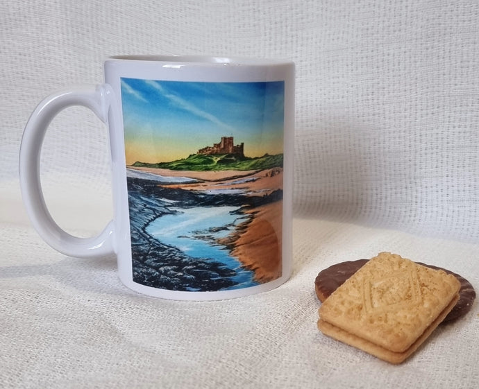 Bamburgh Castle mug