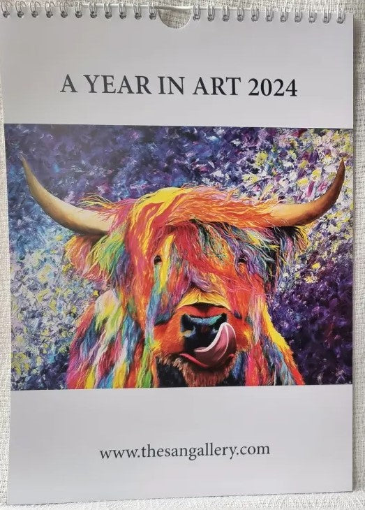 2024 Calendars - A year in Art