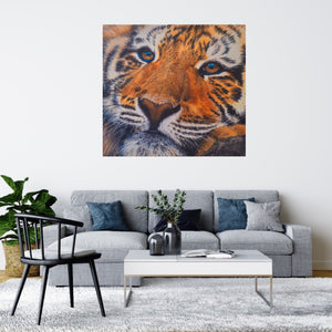 Tiger's Time Out  - canvas print